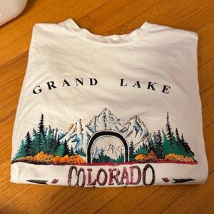 Source Unknown White Graphic Tee